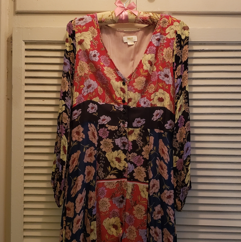 Anthropologie Maeve Gardenia Dress